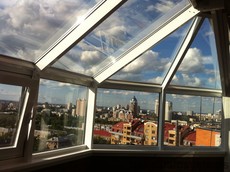 Зимние сады из систем алюминиевх профилей